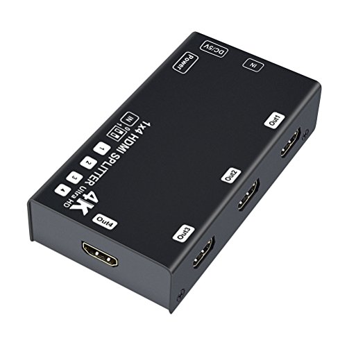 1×4 HDMI Splitter, 4Kx2K@60Hz, EDID, HDCP, YUV 420 – Installation Bros ...